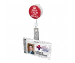 Keep Calm I Have Drugs Button Badge Reel 